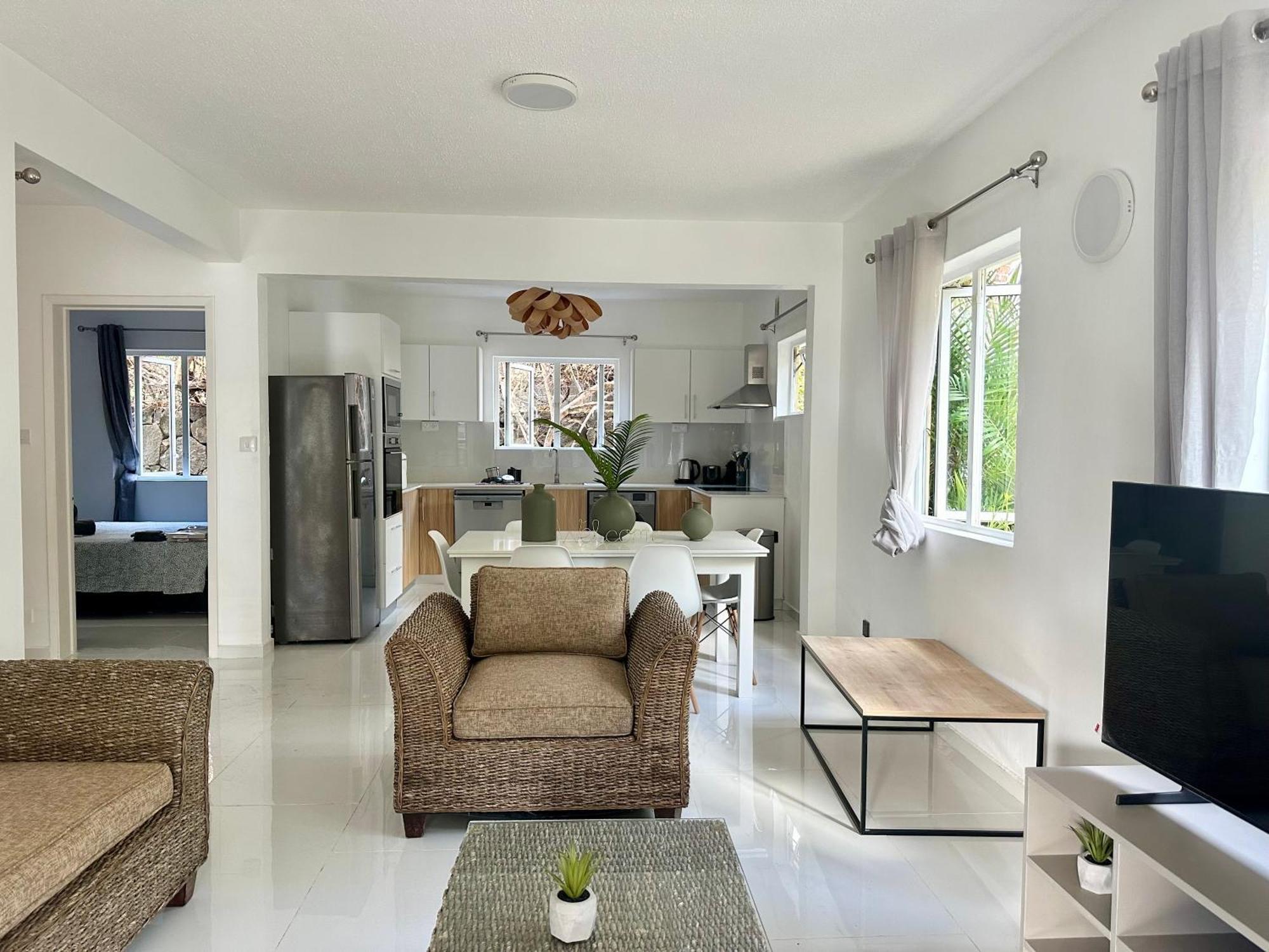 Beachfront Villa In A Beautiful And Secured Complex Flic en Flac Exterior foto